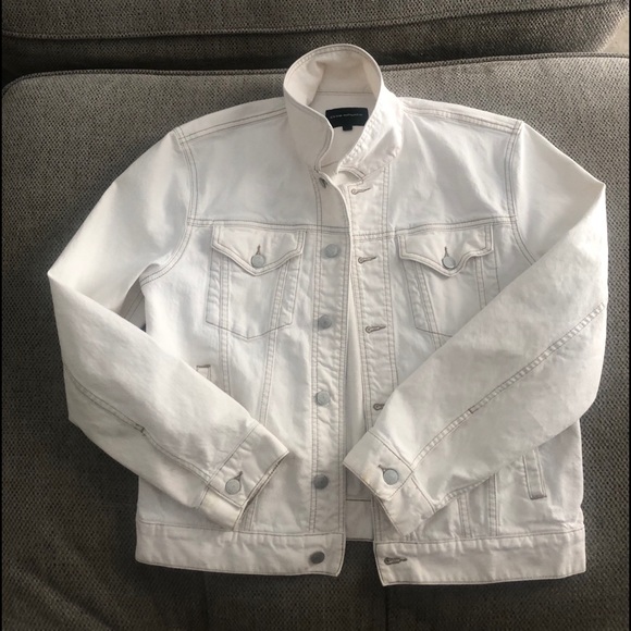 White blue jean jacket - Picture 2 of 2